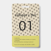 VIP-Client Ausweis (Rückseite)