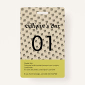 VIP-Client Ausweis (Rückseite)