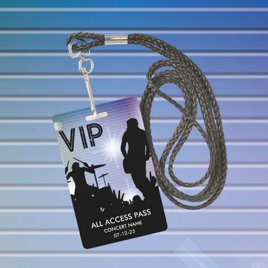 VIP Custom All Access Concept Abzeichen Ausweis