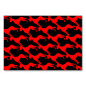 VIP Doggen Tischkarten Tischnummer (Rückseite)