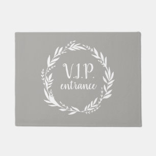 VIP Eingang Wreath Bauernhof Doormat Fußmatte
