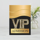 VIP-Einladung Einladung (Stehend Vorderseite)