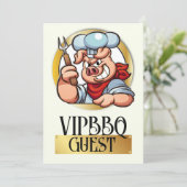 VIP-Einladung Einladung (Stehend Vorderseite)