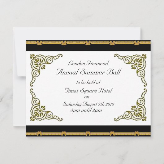 VIP-Einladung Einladung (Rückseite)