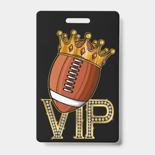 VIP Football Guest Pass Lanyard Abzeichen Ausweis (Vorderseite)