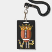 VIP Football Lanyard Abzeichen Ausweis (Front with Lanyard)