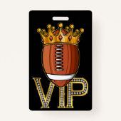VIP Football Lanyard Abzeichen Ausweis (Vorderseite)