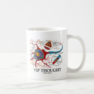 VIP gedacht (Neuron-/Synapse-Spaß) Kaffeetasse