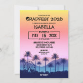 VIP Gradfest 2026 Party Invitation Einladung (Vorderseite)