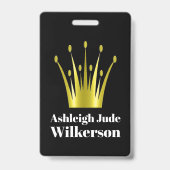 VIP-GRADUATE-ABZEICHEN AUSWEIS (Rückseite)