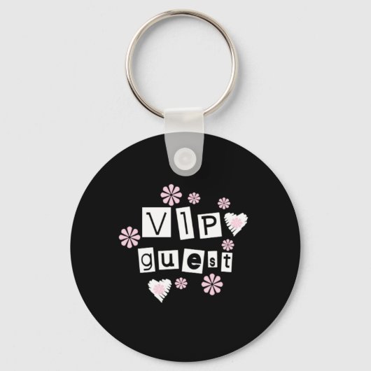 VIP Guest-Blume Schlüsselanhänger (Vorderseite)