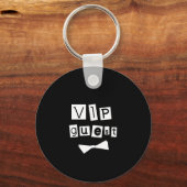 VIP Guest Bow-Krawatte Schlüsselanhänger (Vorderseite)