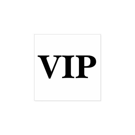 VIP GUMMISTEMPEL (Prägung)