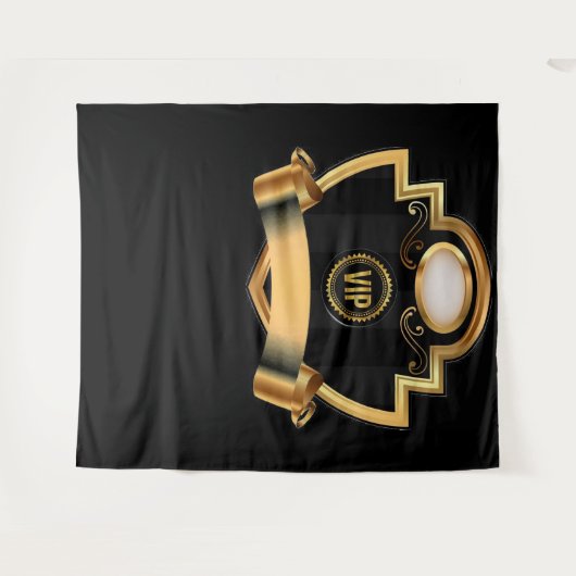 VIP-Hintergrund Wandteppich (Vorderseite (Horizontal))