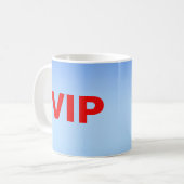 VIP KAFFEETASSE (Vorderseite Links)