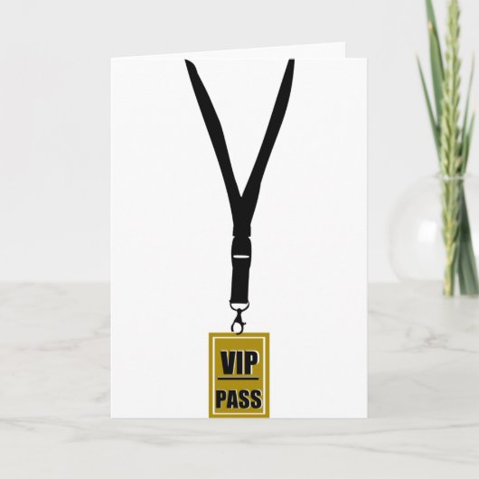 VIP KARTE (Vorderseite)