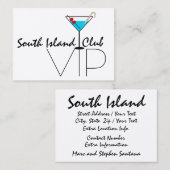 VIP-Karte für Kunden/Kunden durch SRF Visitenkarte (Vorne/Hinten)