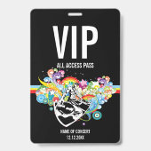 VIP-Konzertpass mit allem Zugang Ausweis (Vorderseite)