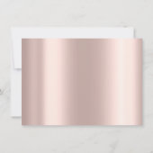 VIP Lash Rose Brow Makeup Artist Zertifikat Gesche Einladung (Rückseite)