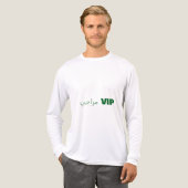 VIP-Laune Tri-Blend Shirt (Vorderseite komplett)