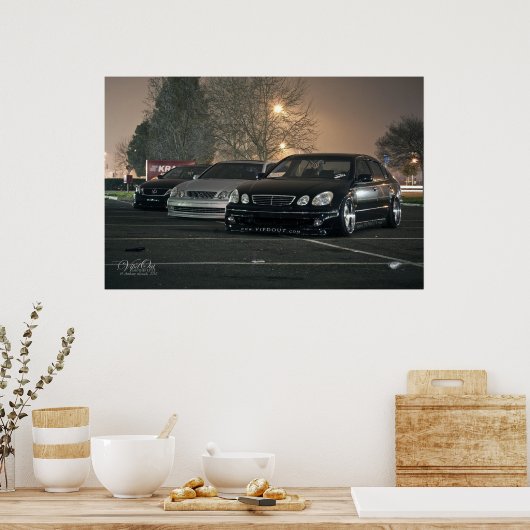 VIP Lexus GS x 3 Poster (Küche)