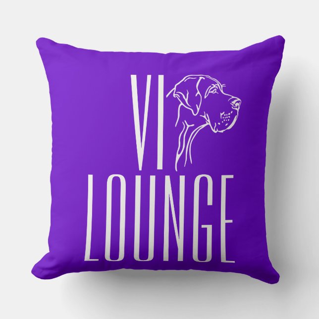 VIP Lounge Kissen (Vorderseite)