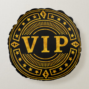 VIP Lustige Wohnaccessoire-Kissen für Mama oder Pa Rundes Kissen