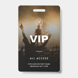VIP Music Festival Match Party Zugang Ausweis