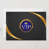 VIP Party Einladung (Vorderseite)