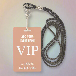 VIP-Pass Backstage-Konzert für modernes Festival Ausweis