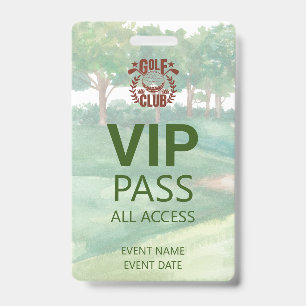VIP PASS Foto-Logo-Veranstaltung Ausweis