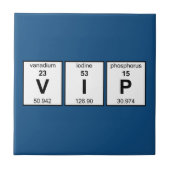 Vip-Periodensystem Fliese (Vorderseite)