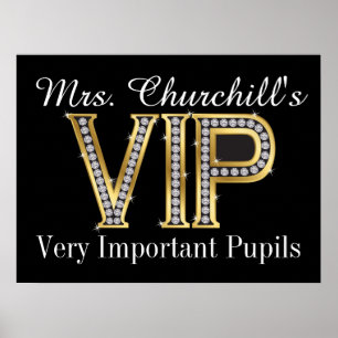 VIP-Poster des Lehrers durch den SRF Poster