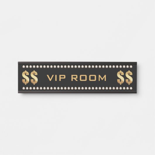 Vip-Raum Türschild (Vorderseite )