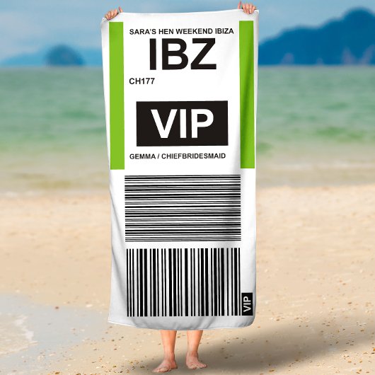 VIP REISE STRANDTUCH