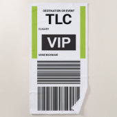 VIP REISE STRANDTUCH (Vorderseite)