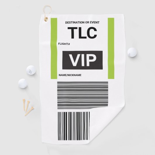 VIP REVEL GOLF TOWEL GOLFHANDTUCH (Insitu)