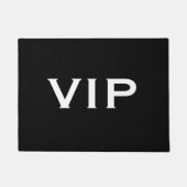 VIP-Schwarztür für exklusiven Zugang zum Party Fußmatte (Vorderseite)