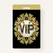 VIP - See Back Badge Ausweis (Vorderseite)