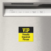 VIP Sehbehinderte Person Magnet (In Situ (Geschirrspüler))