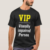 VIP Sehbehinderte Person