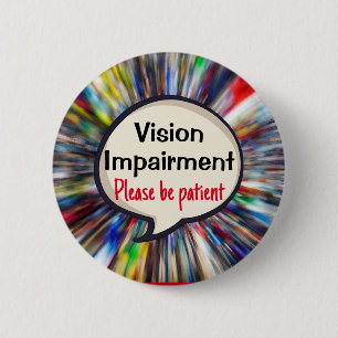 VIP Sehstörungen Niedrige Sehblindheit visuell Button