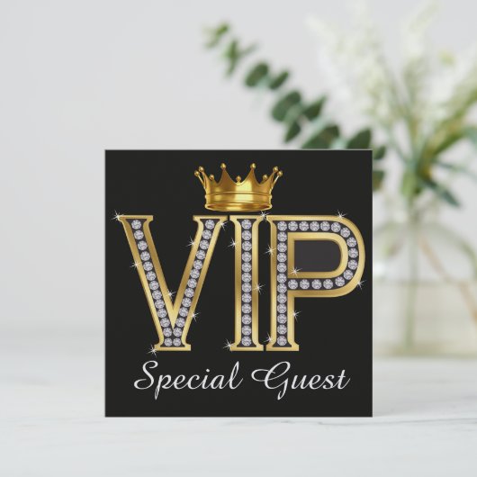 VIP Special Guest - SRF Einladung (Stehend Vorderseite)