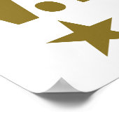 VIP-Sterne Poster (Ecke)