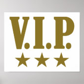 VIP-Sterne Poster (Vorne)