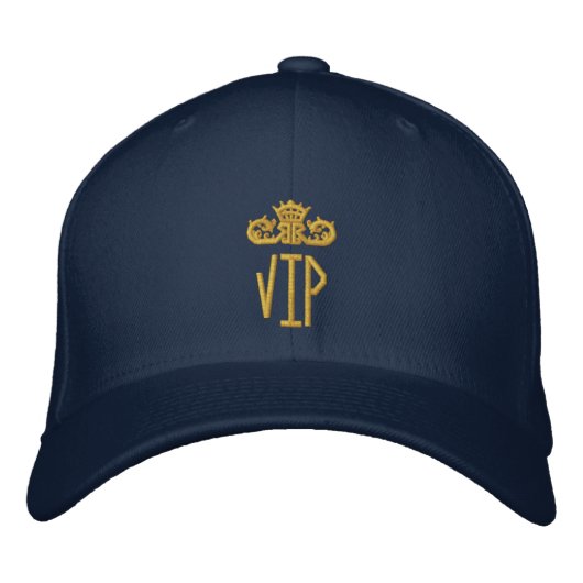 VIP-StickHat Bestickte Kappe (Vorderseite)