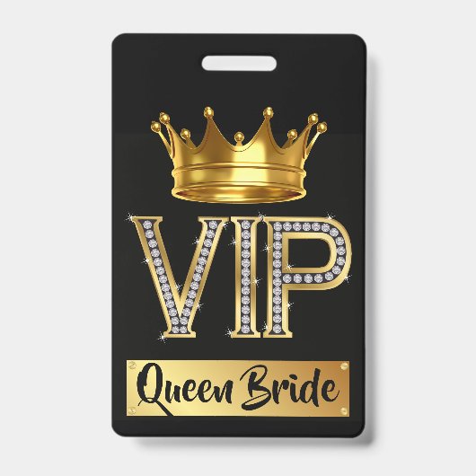 VIP Team Bride Ausweis (Vorderseite)