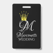 VIP Team Bride Ausweis (Rückseite)