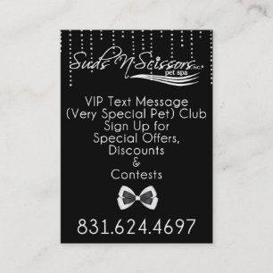 Vip-Text-Verein Visitenkarte
