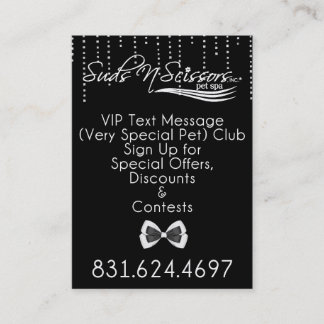 Vip-Text-Verein Visitenkarte